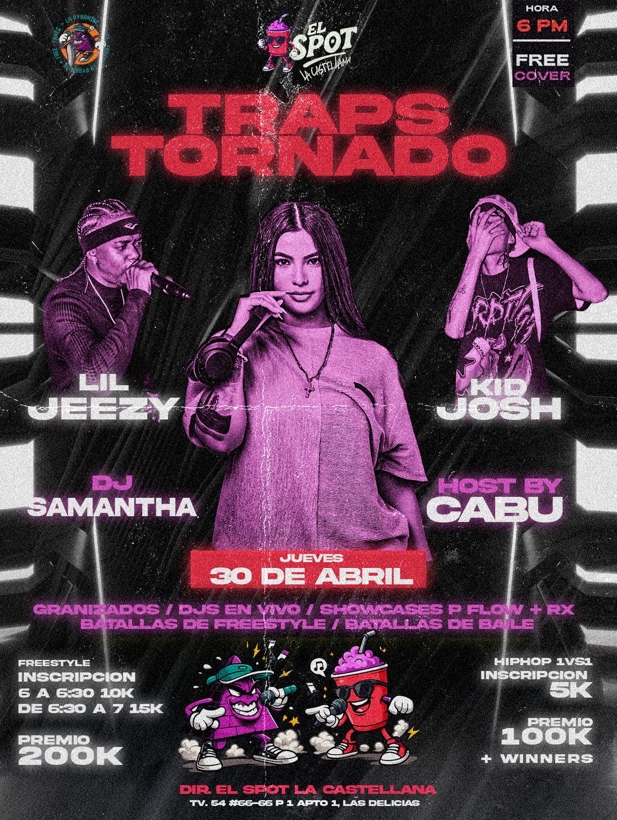 La Pyramide y El Spot Presentan: Trapstornado.