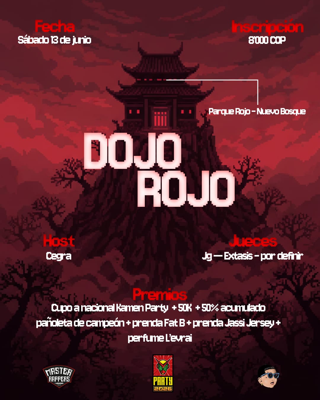 Dojo Rojo regresa con cupo a una final nacional y premios para el campeón